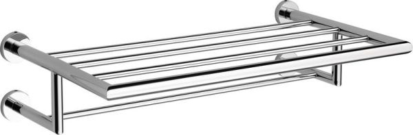 Sanibano, полка для полотенец квадратичной формы, цвет хром