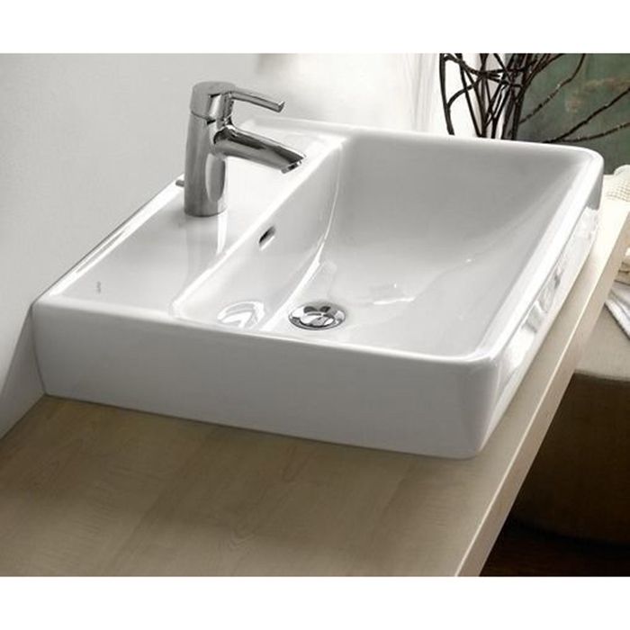 Laufen PRO S раковина для установки на поверхность, 650x480x115 мм, отверстие для смесителя по центру, белый Laufen PRO S раковина для установки на поверхность, 650x480x115 мм, отверстие для смесителя по центру, белый