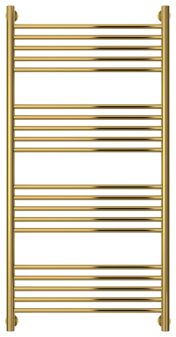 Полотенцесушитель водяной "Богема+" прямая 1200х600 (ЗОЛОТО)