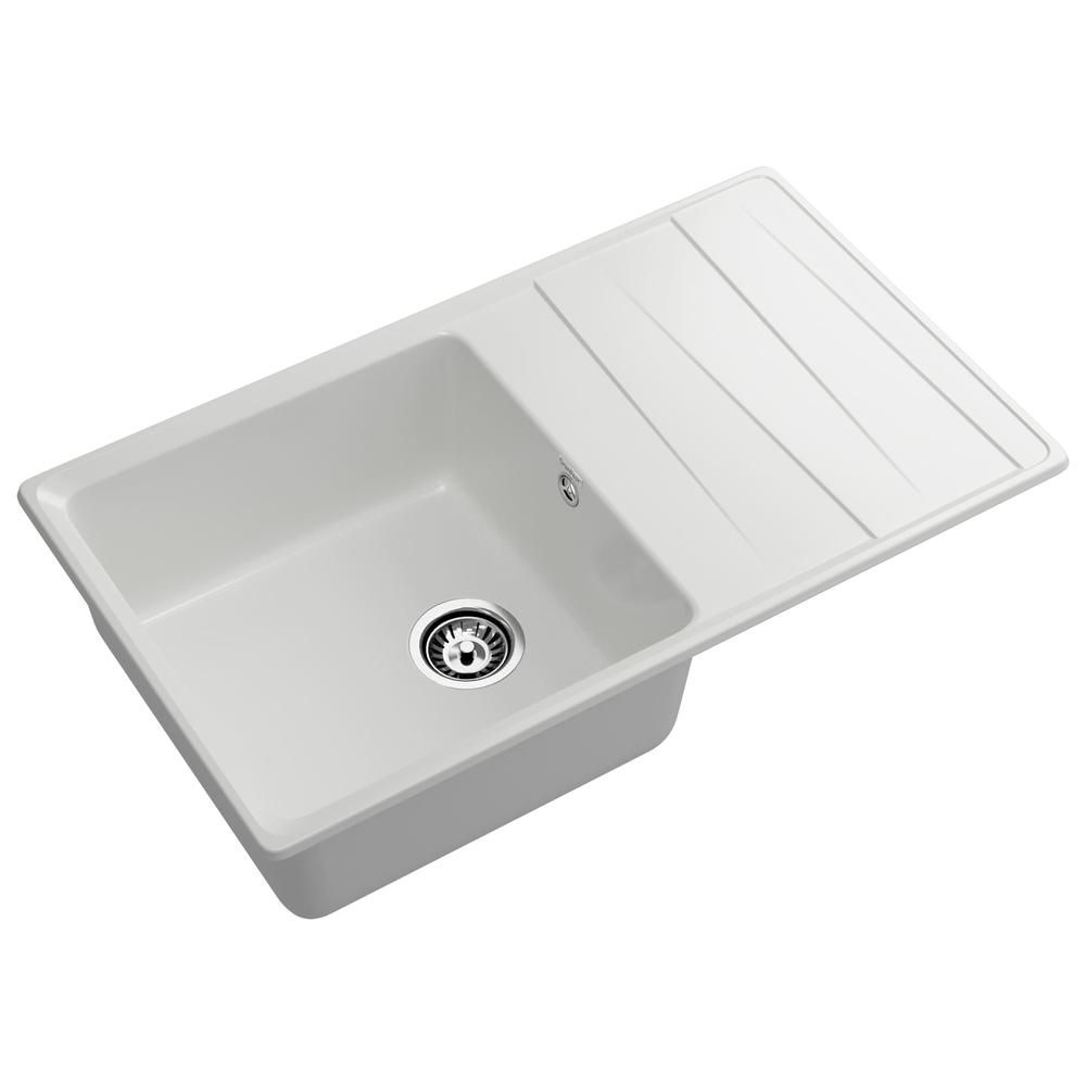 Кухонная мойка GranFest LEVEL 860L, иней, артикул LV-860L иней