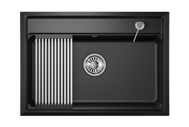 Кухонная мойка Granula 7301, ШВАРЦ, артикул 7301, ШВАРЦ