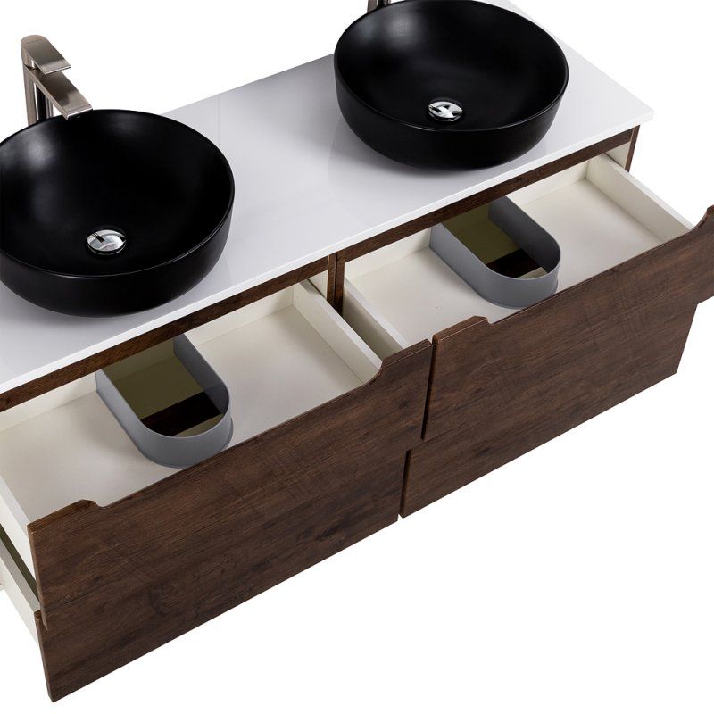 Мебель для ванной комнаты BELBAGNO ETNA-1400 со столешницей