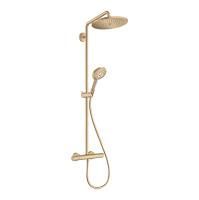 HANSGROHE CROMA SELECT S Душевая система Showerpipe с термостатическим смесителем, верхний душ Ø180 мм., ручной душ и шланг 1600 мм., цвет шлиф бронза HANSGROHE CROMA SELECT S Душевая система Showerpipe с термостатическим смесителем, верхний душ Ø180 мм., ручной душ и шланг 1600 мм., цвет шлиф бронза