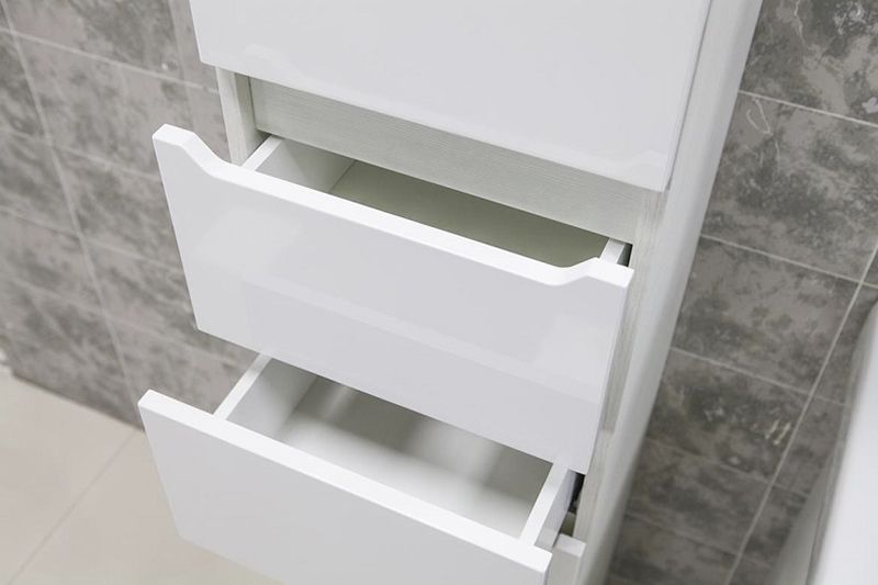 Тумба под раковину АКВАТОН ДАКОТА 74,5 1A202901DAAY0 (подвесная, белый) ССП, шт