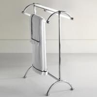 Devon Single Полотенцедержатель тройной напольный, цвет хром