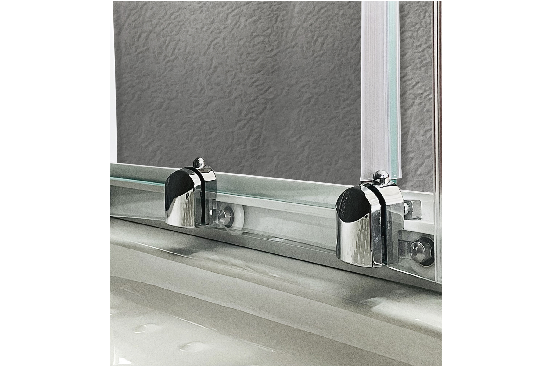 Душевой угол Royal Bath RB 100BK-T (прозрачное)