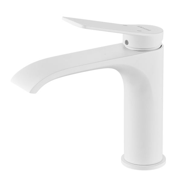 Смеситель для раковины Shevanik S4101C, белый