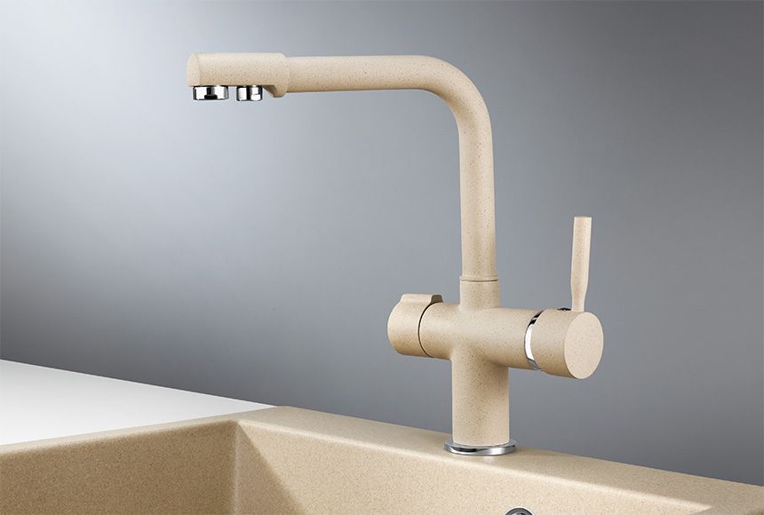 Смеситель для кухни GRANULA (2088, ПЕСОК), артикул 2088, ПЕСОК