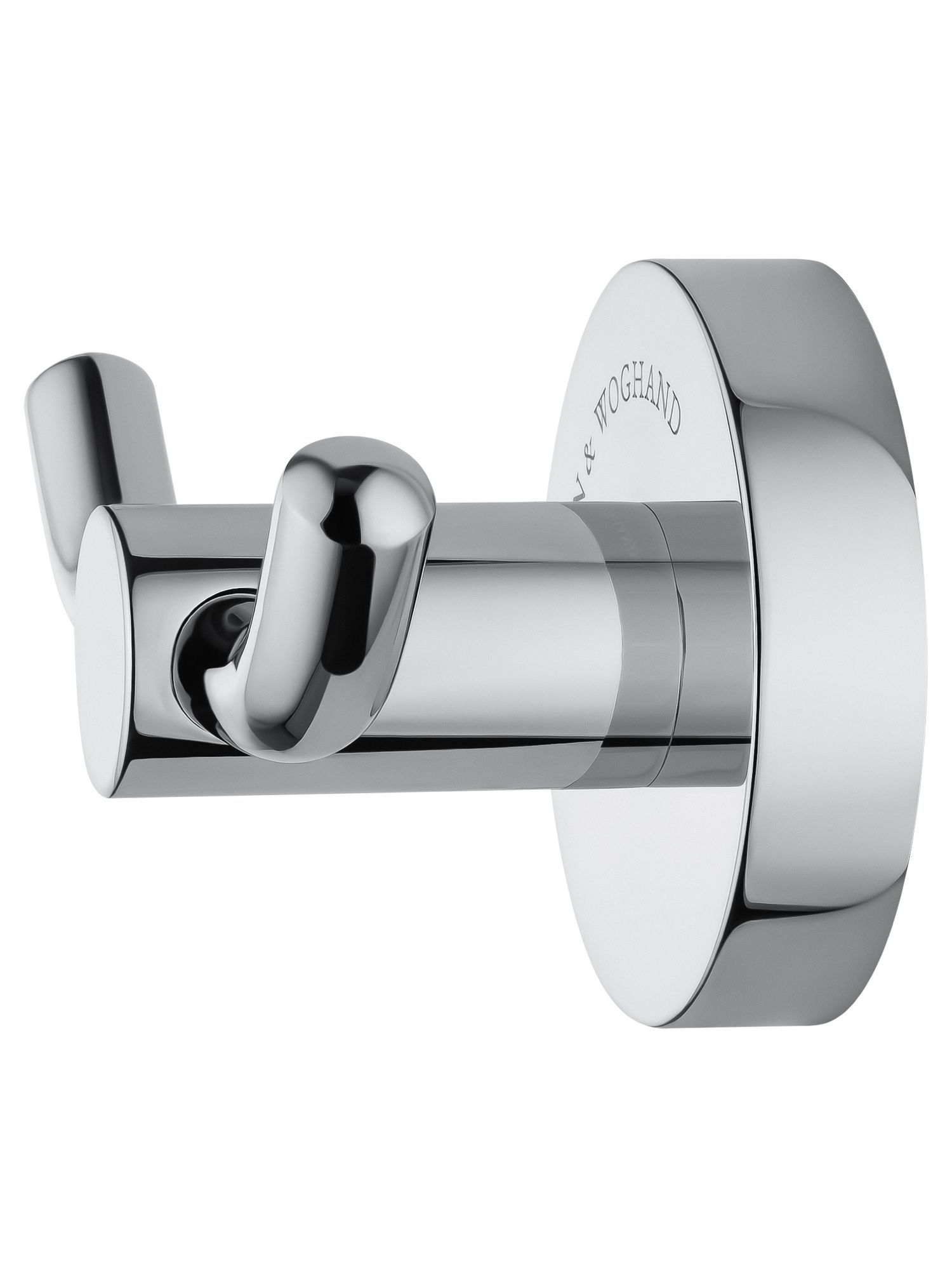 Двойной крючок для ванной WONZON & WOGHAND EASY, Хром (WW-8125)