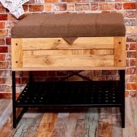 Банкетка Бриклаер Лофт 60 Метрополитен грей