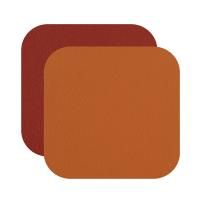Colombo Adj Квадратный костер, 12x12 см, цвет: коньяк/бордо Colombo Adj Квадратный костер, 12x12 см, цвет: коньяк/бордо