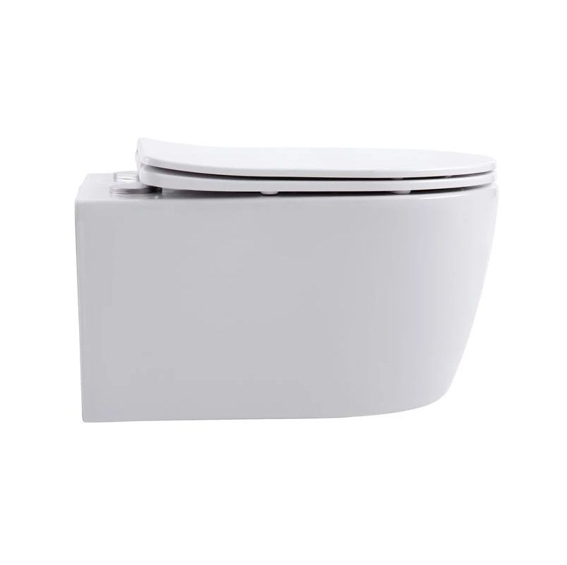 Унитаз подвесной AQ1106T-00 ЕВРОПА TORNADO 490*360*250мм, тонкое сиденье с механизмом плавного закрывания, крепеж Унитаз подвесной AQ1106T-00 ЕВРОПА TORNADO 490*360*250мм, тонкое сиденье с механизмом плавного закрывания, крепеж