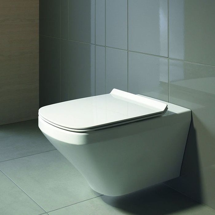 Duravit DuraStyle Унитаз удлиненный подвесной безободковый 620х370 мм, с креплением, цвет белый с покрытием WonderGliss ЦЕНА)