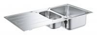 Мойка GROHE K500 с корзинчатым вентилем, нержавеющая сталь (31572SD1) Мойка GROHE K500 с корзинчатым вентилем, нержавеющая сталь (31572SD1)