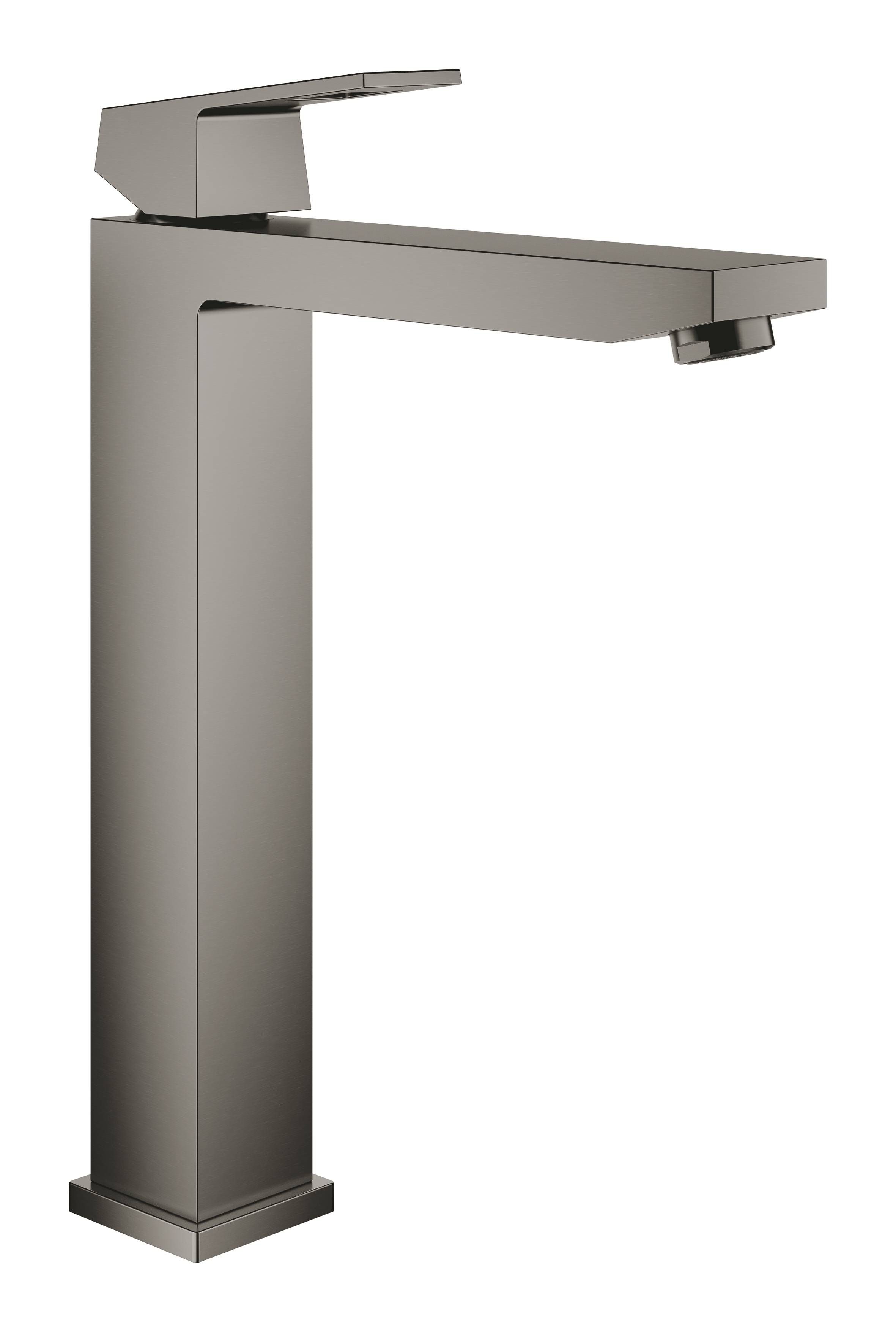 Смеситель однорычажный для раковины GROHE Eurocube, темный графит матовый (23406AL0) Смеситель однорычажный для раковины GROHE Eurocube, темный графит матовый (23406AL0)