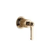 GESSI VENTI20 Смеситель встраиваемый, однорычажный, внешняя часть, цвет Warm Bronze PVD GESSI VENTI20 Смеситель встраиваемый, однорычажный, внешняя часть, цвет Warm Bronze PVD
