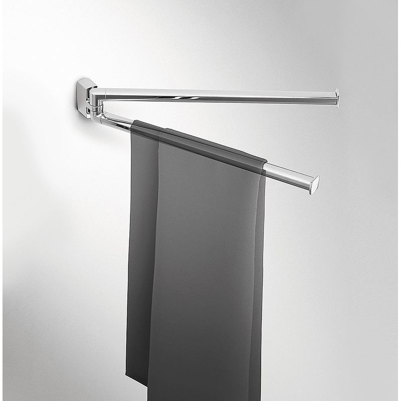 Полотенцедержатель двойной Colombo Design Lulu B6212 Хром Полотенцедержатель двойной Colombo Design Lulu B6212 Хром