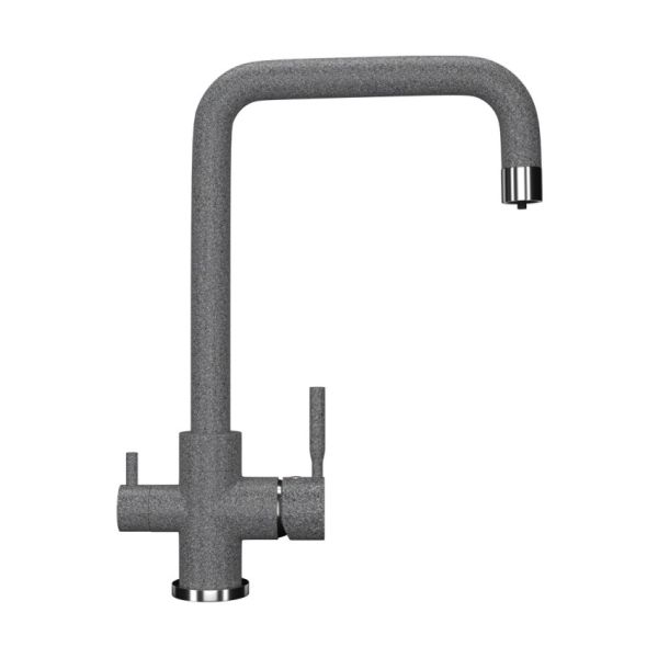 Смеситель для кухни Ulgran U-019-309, темно-серый
