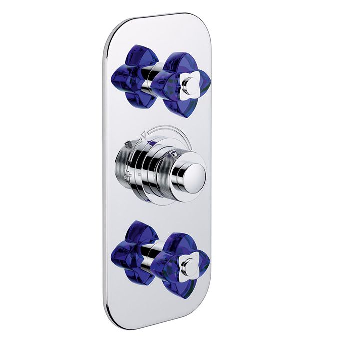 THG General items Встраиваемая  часть термостата на 3/4" с 2-мя вентилями