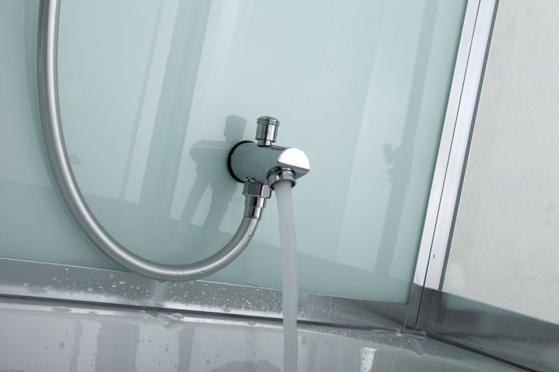 Душевая кабина Timo Comfort 150x150 T-8855F Fabric Glass с гидромассажем, артикул T-8855F