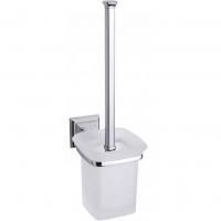 Ершик для унитаза Art&Max Zoe AM-G-6839 Хром Белый