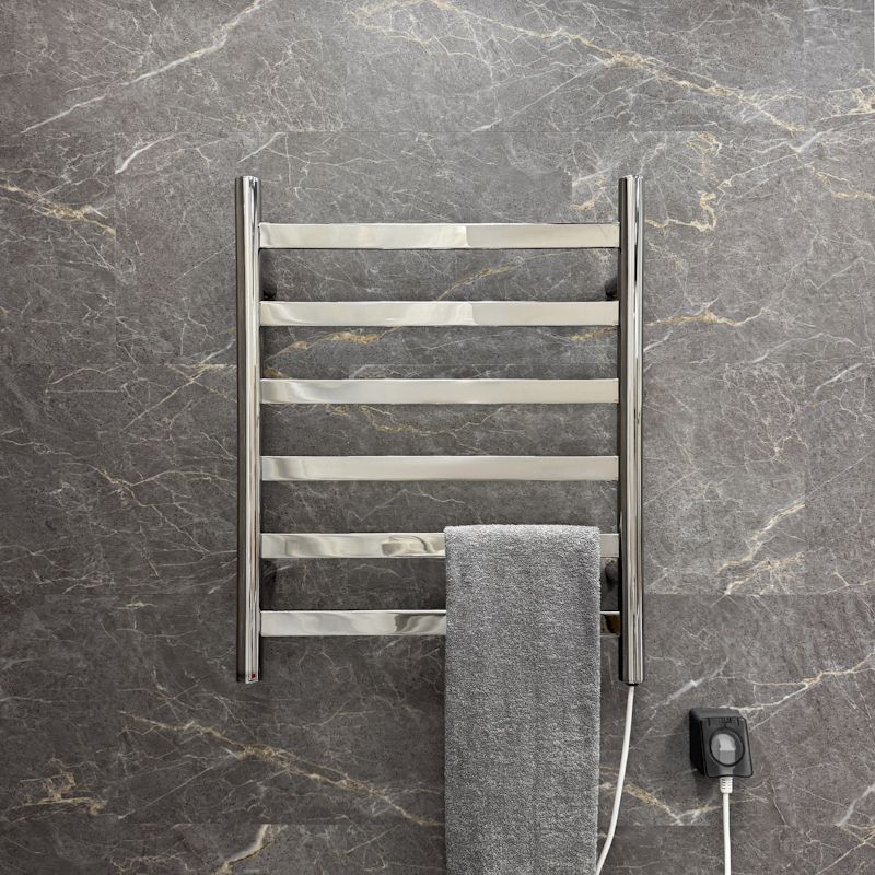 Полотенцесушитель электрический Fixsen TECHNO 600х500 FX-7300, хром, артикул FX-7300