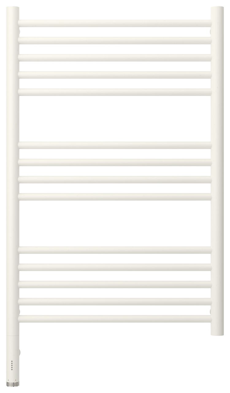 Полотенцесушитель электрический "БОГЕМА 3.0" прямая 800х500 / МЭМ левый (Матовый белый)