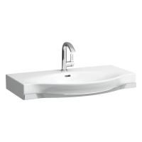 Laufen Palace Раковина консоль подвесная/накладная 900х510х110 мм, с 1 отв под см, c полотенцедерж хром, цвет белый