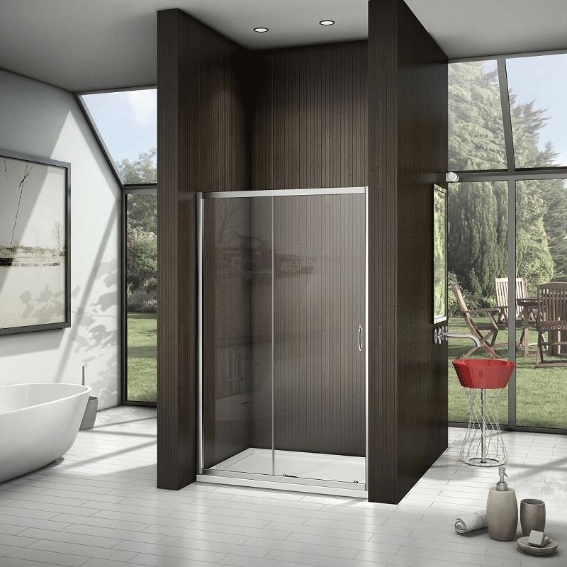 Душевая дверь в нишу Good Door Neo WTW-130-C-CH 130х185 профиль Хром стекло прозрачное Душевая дверь в нишу Good Door Neo WTW-130-C-CH 130х185 профиль Хром стекло прозрачное