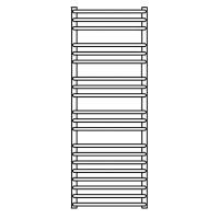 Водяной полотенцесушитель Grota Forte 48х120 Хром