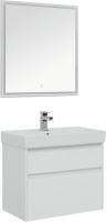 Мебель для ванной Aquanet Nova Lite 75 белый (2 ящика) Мебель для ванной Aquanet Nova Lite 75 белый (2 ящика)