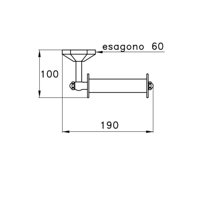 Stella Eccelsa Держатель туалетной бумаги настенный 1033 цвет: золото