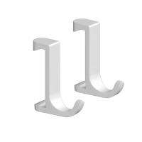 Крючок, Hansgrohe, WallStoris, ширина, мм-10, глубина, мм-33, высота, мм-39,  комплекте-2 шт, тип установки-настенный, материал-пластик, цвет-белый матовый Крючок, Hansgrohe, WallStoris, ширина, мм-10, глубина, мм-33, высота, мм-39,  комплекте-2 шт, тип установки-настенный, материал-пластик, цвет-белый матовый