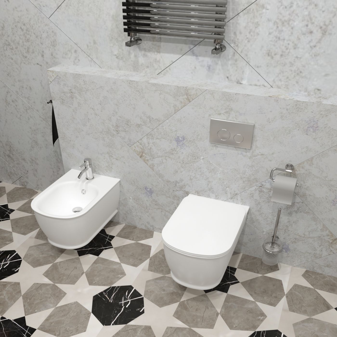 Комплект 9 в 1 Lavinia Boho Relfix Bell Pro Rimless 97010007