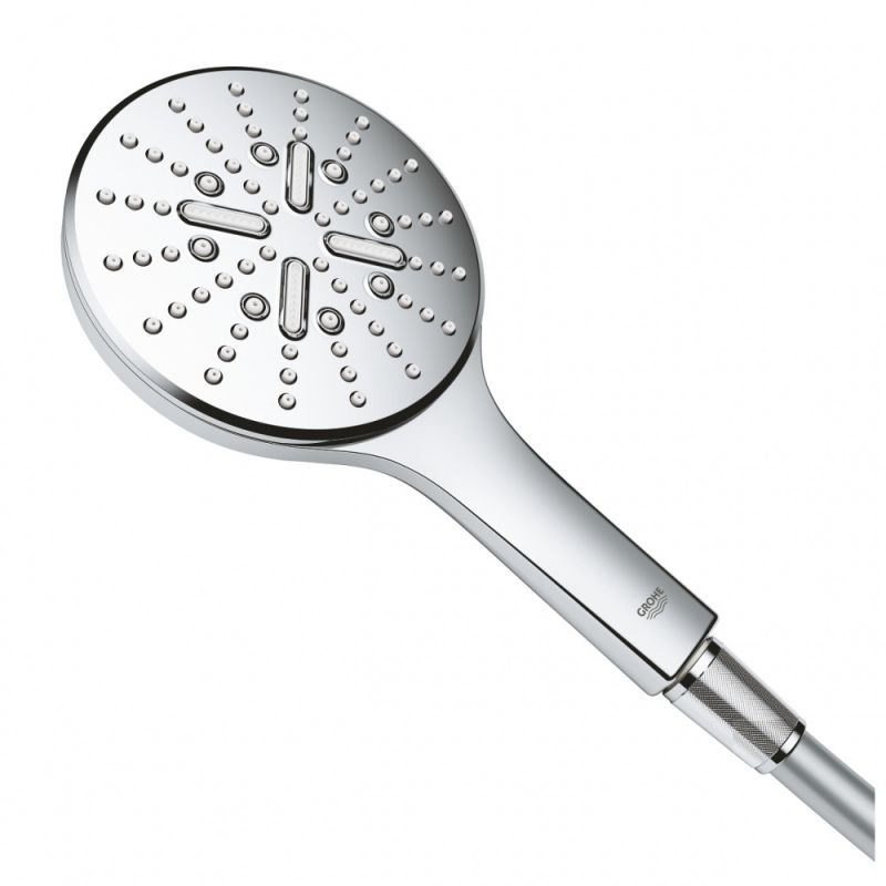 Ручной душ GROHE RAINSHOWER 26544000 (хром, пластик, круглый), шт Ручной душ GROHE RAINSHOWER 26544000 (хром, пластик, круглый), шт