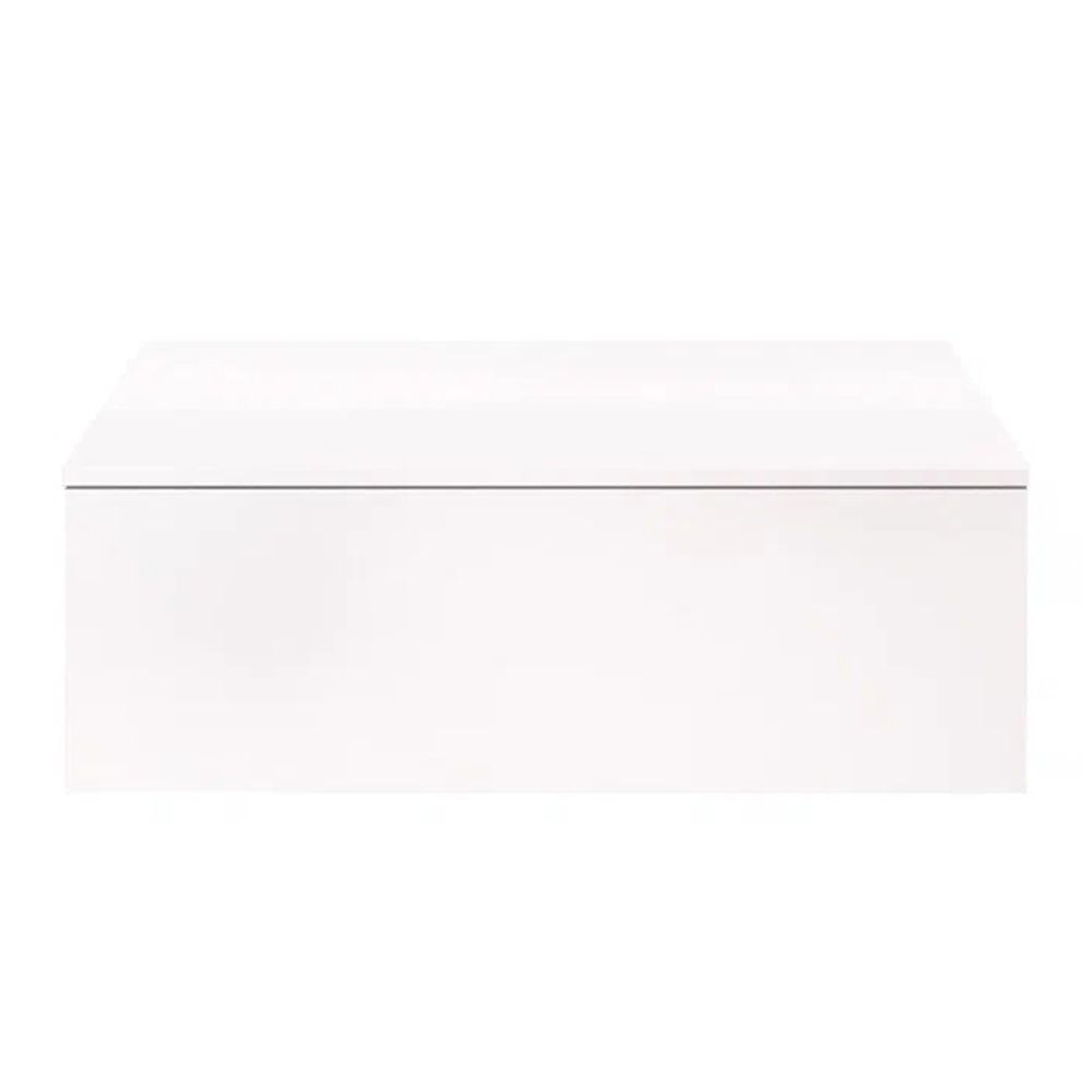 Тумба подвесная без столешницы Velvex Unit tp.UNI.80.1Y белый глянец, 80 см, артикул tp.UNI.80.1Y белый глянец