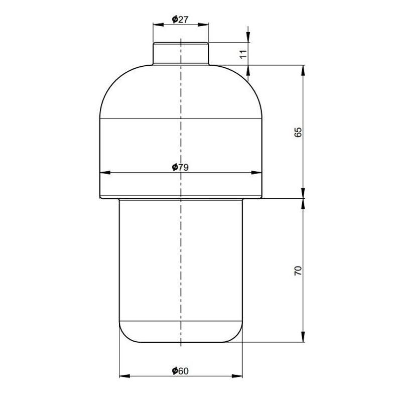 Флакон для дозатор жидкого мыла Rav Slezak MORAVA KER004, белый