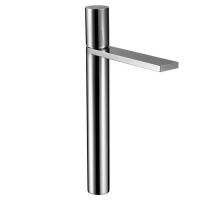 Fantini Milano Смеситель для раковины, 1 отв., без донного клапана, излив 170мм, h=280мм, цвет: матовая натуральная сталь