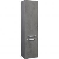 Шкаф пенал Bellezza Луиджи 35 R 4629204181429 подвесной Серый