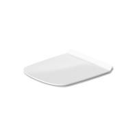 Сиденье для унитаза, Duravit, Durastyle, с крышкой, ширина, мм-370, глубина, мм-415, высота, мм-15, тип шарниров-SoftClose, материал шарниров-нержавеющая сталь, цвет шарниров-хром, цвет-белый