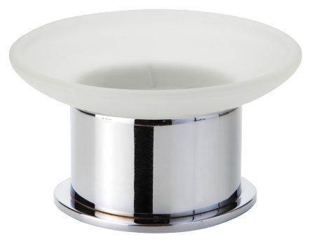 Мыльница отдельностоящая 110*60*110,матовое стекло