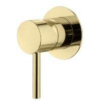 Plumberia Selection IXO Внешняя часть встраиваемого смесителя на 1 вых., накладка диам.70мм, золото