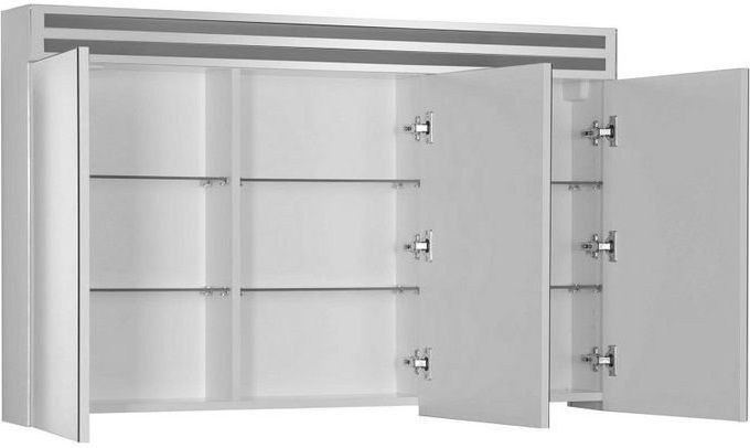 Зеркальный шкаф De Aqua Эколь 100 белый