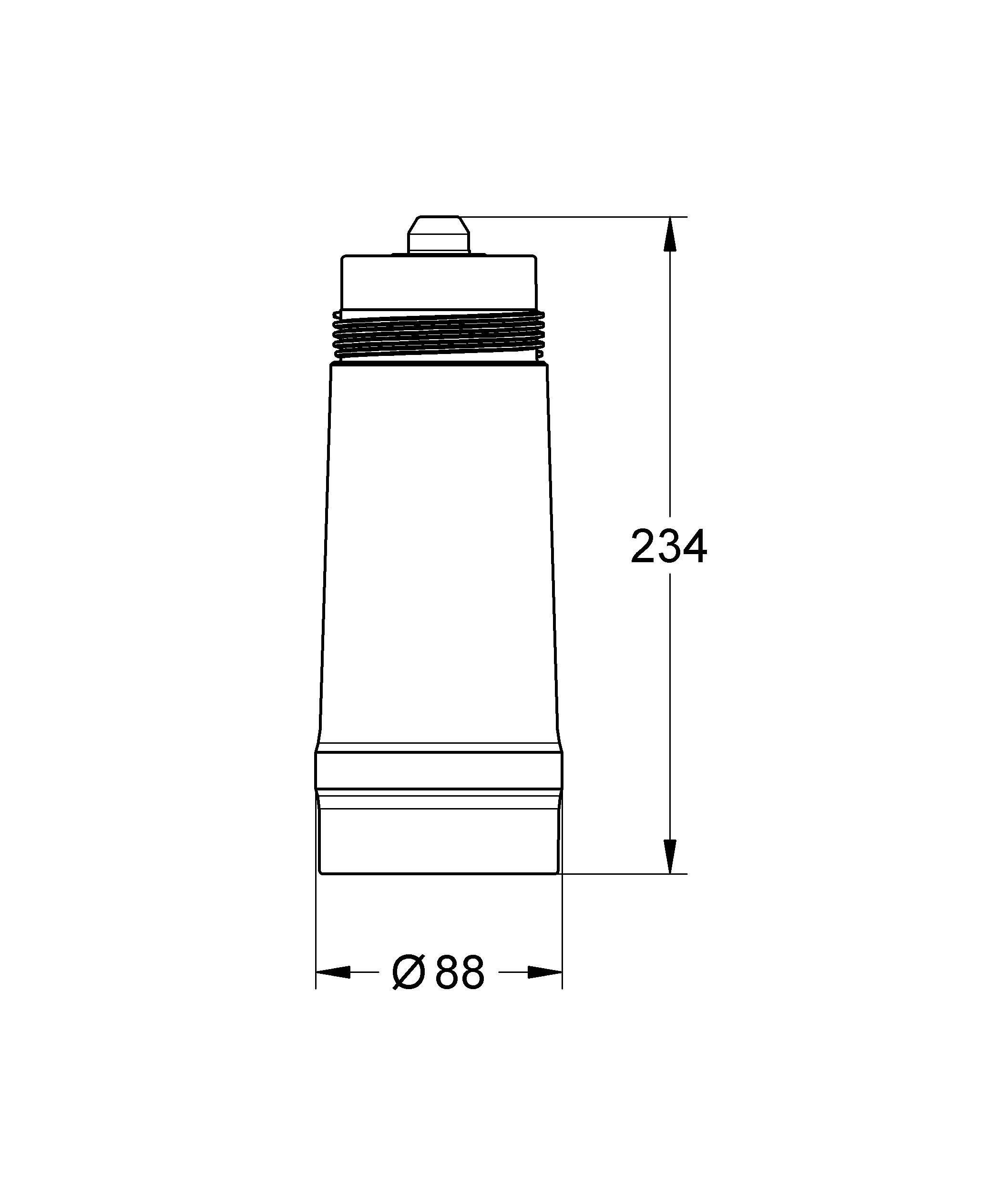 Сменый фильтр GROHE BLUE, на 3000 литров 40547001, шт Сменый фильтр GROHE BLUE, на 3000 литров 40547001, шт