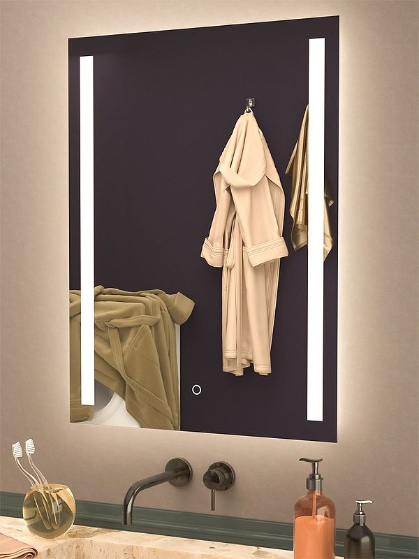 Зеркало Orange Line 60 Li-60ZE с подсветкой с сенсорным выключателем