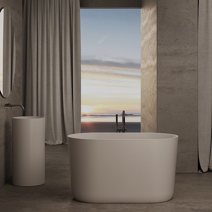 DEA DESIGN Single Ванна 1350х750хh750 мм отдельностоящая, цвет белый