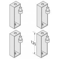 BETTE Комплект удлинителей 125 мм к металлической раме для поддонов высотой h15см