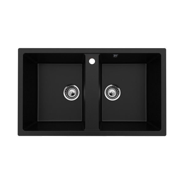 Кухонная мойка Ulgran U-708-344, ультра-черный