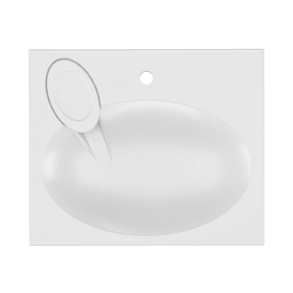 Раковина Paola Liguria 500, белый, артикул Paola Liguria 500