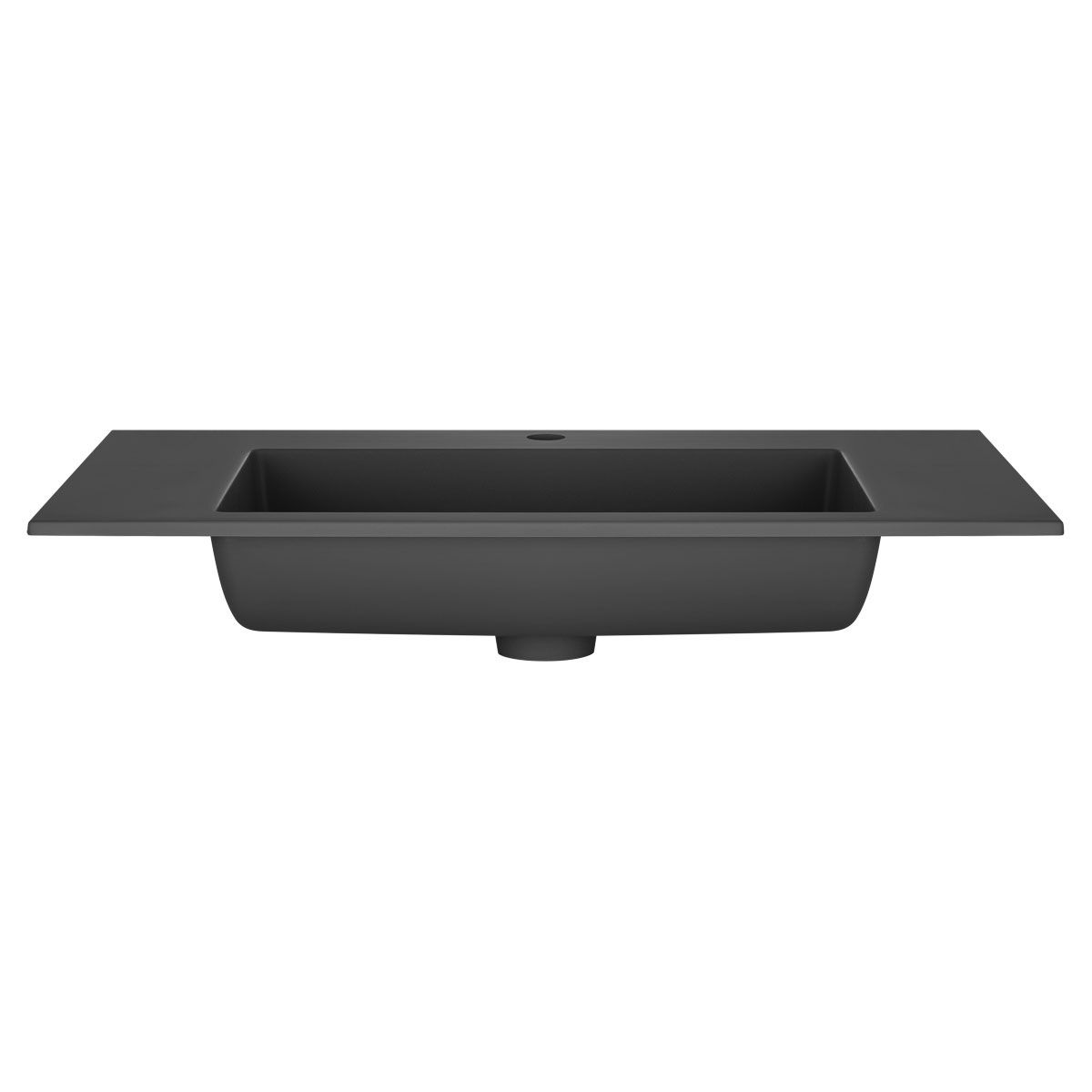 Раковина VCB-13800B из кварца, цвет черный